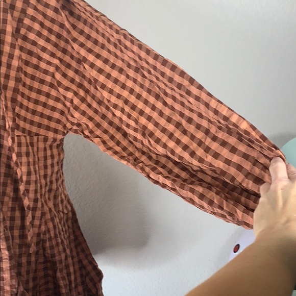 ❄️ASOS design trapeze seersucker mini dress - Picture 7 of 8